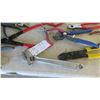 Image 4 : Tool Box , Crescent Wrenches , Cutters , Crimpers , Snap Ring Pliers 