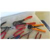 Image 6 : Tool Box , Crescent Wrenches , Cutters , Crimpers , Snap Ring Pliers 