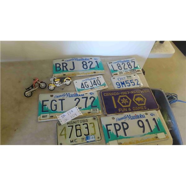 Auto & Motorcycle License Plates