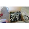 Image 9 : Hardware: Pipe Clamp, Nails, Screws, Washers, Cotter Pins & Storage Bin