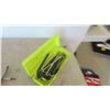 Image 8 : Metal Tool Box, Screwdrivers, Allen Wrenches, Vice Grips, Plus