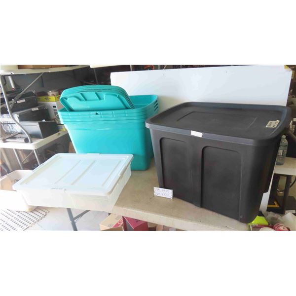 6 Storage Tubs