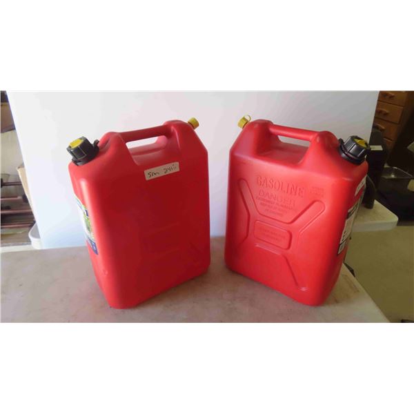 (2) 20L Gas Cans