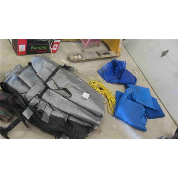 Tarps, Extension Cord 