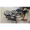 Image 1 : 1977 Honda Motorcycle Frame , 2 Motorcycle Tires and Rims : 110/90-19 & 