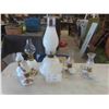 Image 1 : 6 Milk Glass Oil Lamps