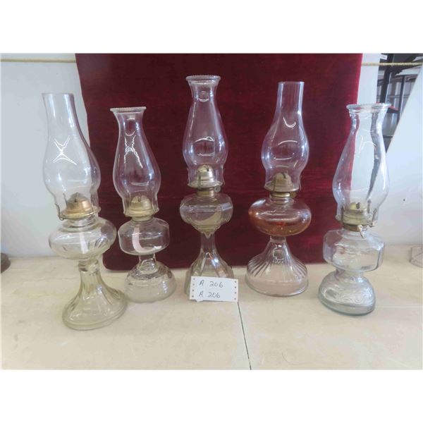 5 Oil Lamps