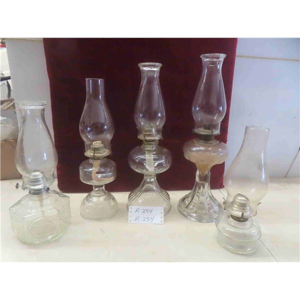 5 Oil Lamps