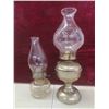 Image 4 : 5 Oil Lamps 2 With Colored Bases