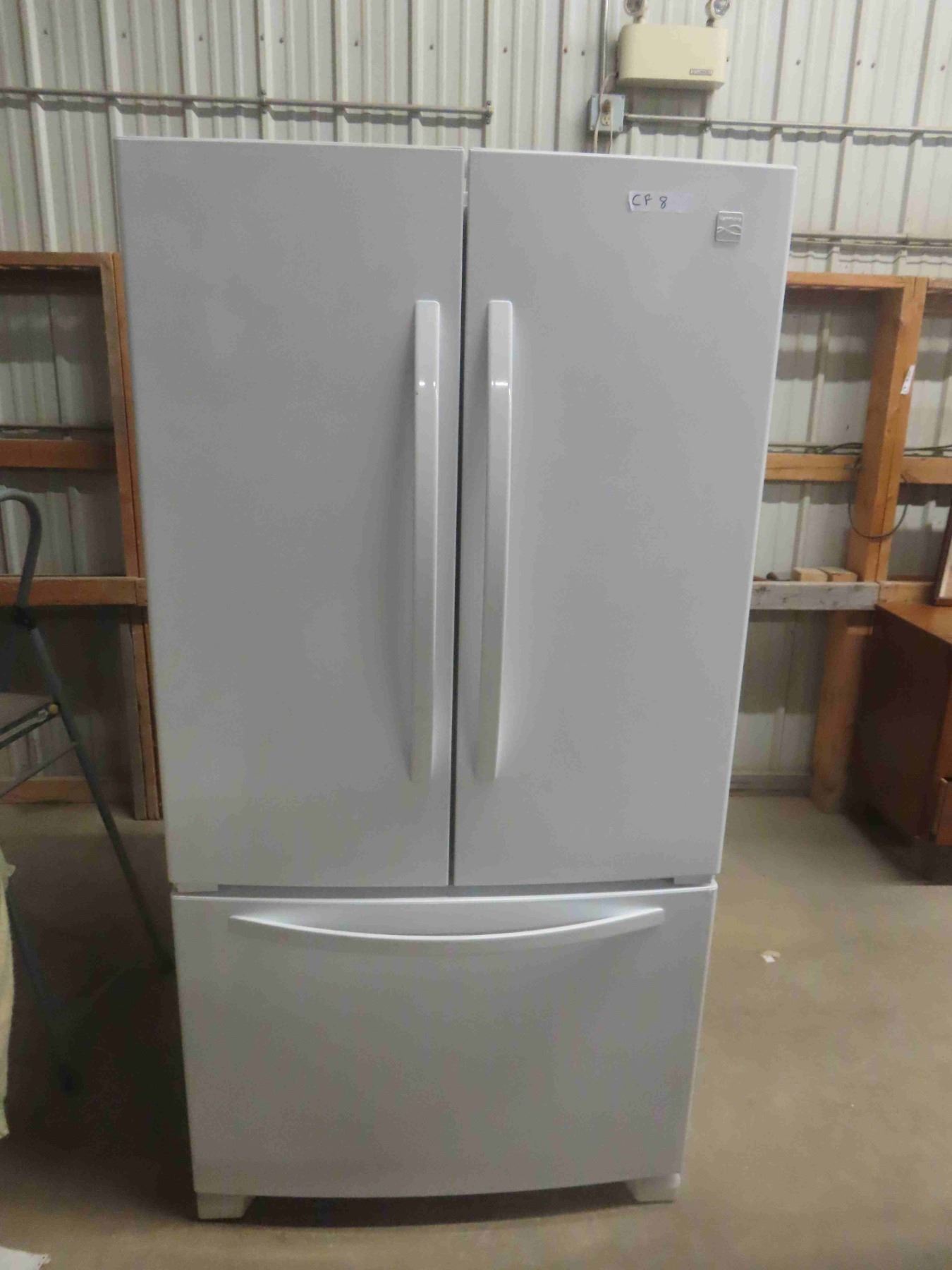 Kenmore Side by Side Fridge with Bottom Freezer 69'' x 35'' x 31''