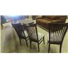 Image 7 : Dining Room Table 30'' x 40'' x 58'' , 18'' Leaf & 6 Chairs
