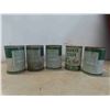 Image 2 : 5 Quaker State Oil Tins with Product