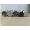 Image 4 : 5 Quaker State Oil Tins with Product