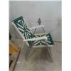 Image 4 : 3 Vintage Lawn Chairs