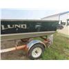 Image 2 : Lund 16' Aluminum Boat with Trailer (No TOD) Boat Has a Slow Leak so