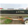 Image 3 : Lund 16' Aluminum Boat with Trailer (No TOD) Boat Has a Slow Leak so