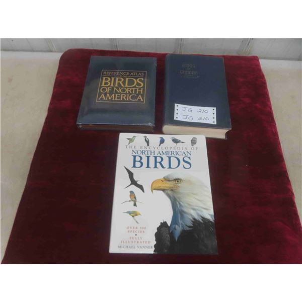 3 Bird Books: 1934 Birds of Canada  , Sealed Reference Atlas to the Birds of North America , 
