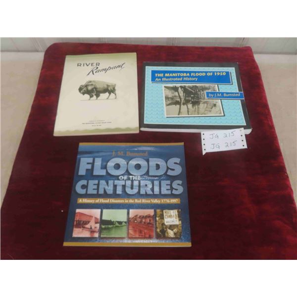 3 Books on Manitoba Floods: River Rampage Featuring Great Photos, The Manitoba 