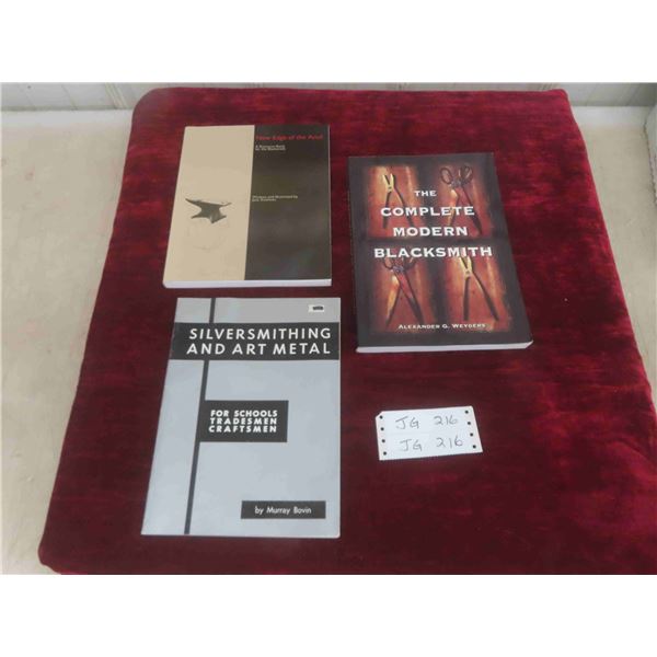 3 Blacksmith Books : 1997 The Complete Modern Blacksmith, 1994 A Resource 