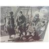 Image 5 : 1886 The Graphic Print 'The Game of Peace and War' Scene in a Café at Nisch 16'' x 23 1/2''
