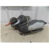 Image 7 : 8 Duck Decoys with Weights in Large Canvas Bag