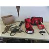 Image 1 : Black and Decker Power Screw Gun Screwdriver, Milwaukee Bag and Charger, Heavy 