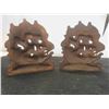 Image 4 : 2 Sets of Heavy Matching Book Ends : Real Horse Shoe Book Ends 7 1/2'' x 6'' 