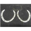 Image 5 : 2 Sets of Heavy Matching Book Ends : Real Horse Shoe Book Ends 7 1/2'' x 6'' 