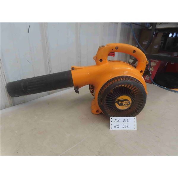 Poulin Pro Gas 25cc Blower -Works