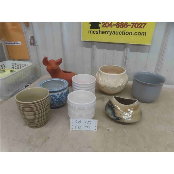 7 Ceramic Planters