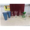 Image 1 : Assortment of Vases : Ceramic , Blues , Matching & Others