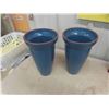 Image 2 : Assortment of Vases : Ceramic , Blues , Matching & Others