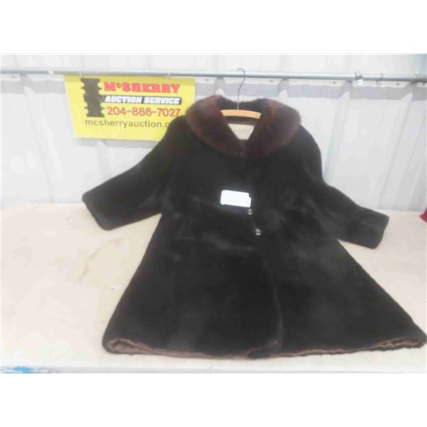 Fur Coat Ladies Size Small