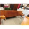 Image 12 : 2 Teak Dressers & Head Board - Measurements: Dresser 1 40'' x 40'' x 18'' , 