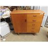 Image 2 : 2 Teak Dressers & Head Board - Measurements: Dresser 1 40'' x 40'' x 18'' , 