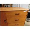 Image 5 : 2 Teak Dressers & Head Board - Measurements: Dresser 1 40'' x 40'' x 18'' , 