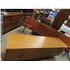 Image 8 : 2 Teak Dressers & Head Board - Measurements: Dresser 1 40'' x 40'' x 18'' , 