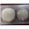 Image 4 : (2) 1966 Mint Coin Sets with 6 Coins , Roll of Pennies