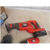 Image 2 : Black and Decker 18V Reciprocating Saw , Drill, Flashlight &