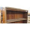 Image 3 : Vintage Open Wood Shelf 69'' x 36'' x 11''