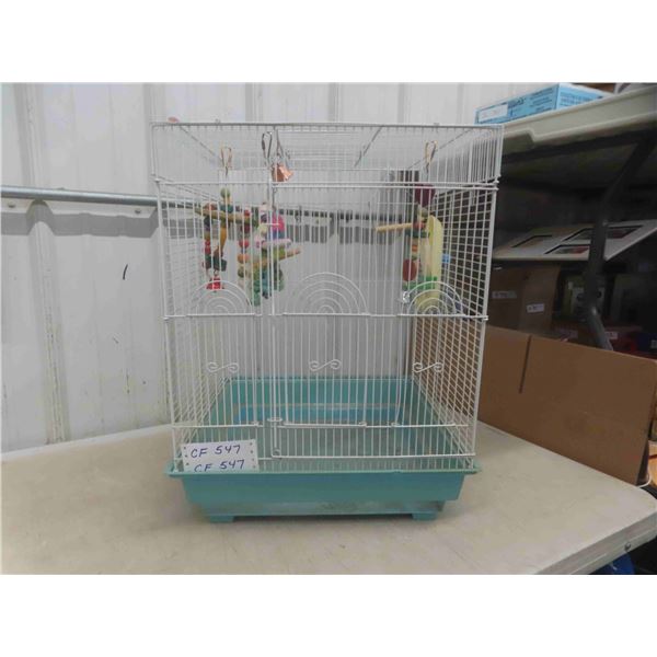 Bird Cage 18 1/4'' x 18 1/4'' x 23''