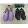 Image 3 : New 2 Pairs of Kids Shoes : Lacoste Size 13 , Lil Bobs Size 3
