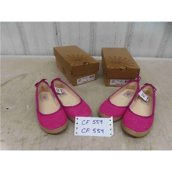 New 2 Pairs of Kids Ugg Shoes Size 2