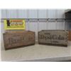 Image 1 : 2 Pepsi Crates 19'' x 12'' x 10''