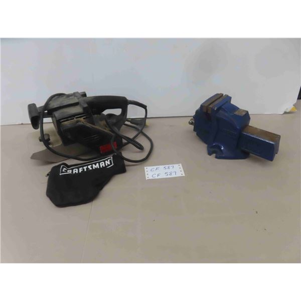 Craftsman Power Belt Sander , 4'' Vice 