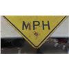 Image 4 : Older Metal 15MPH Playground Traffic Sign 