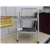 Image 1 : 2 Step Metal Folding Step Stool 
