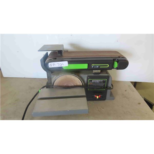 Genesis 4'' x 36'' Belt Sander / 6' Disc Sander Combination