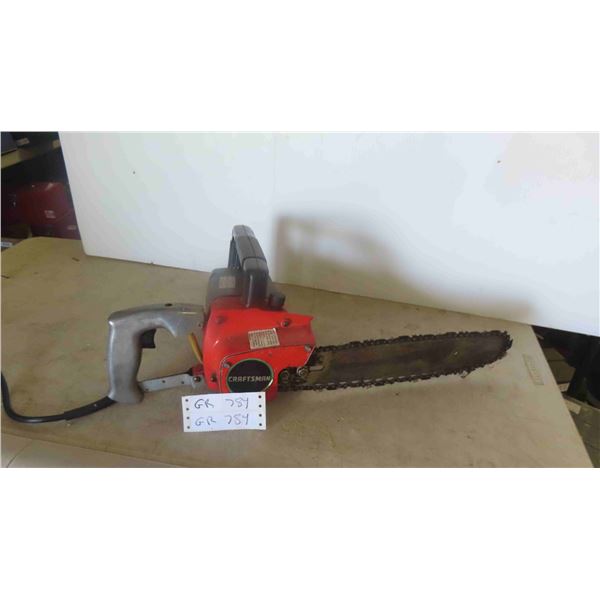 Craftsman Electric Chainsaw 