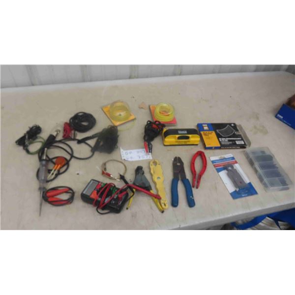 Cricuit Tester , Crimper , Stripper , Shrink Tube , Wire , Plus 